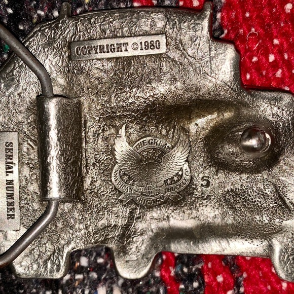 Menβs trucker belt buckle - Picture 4 of 5